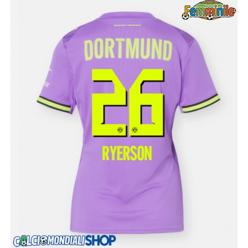 Maglie da calcio Borussia Dortmund Julian Ryerson #26 Terza Maglia Femminile 2026-27 Manica Corta